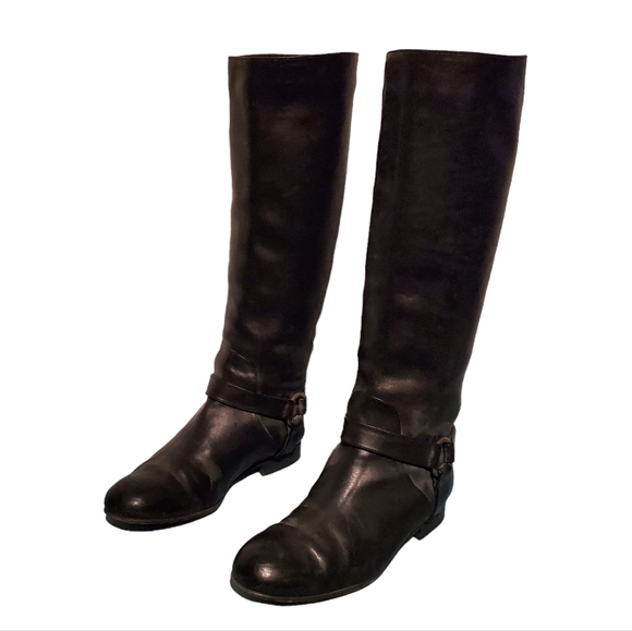 Peter Nappi Knee-High Riding Equestrian Harness Boots Women's Size 6.5, Italy - Picture 5 of 9